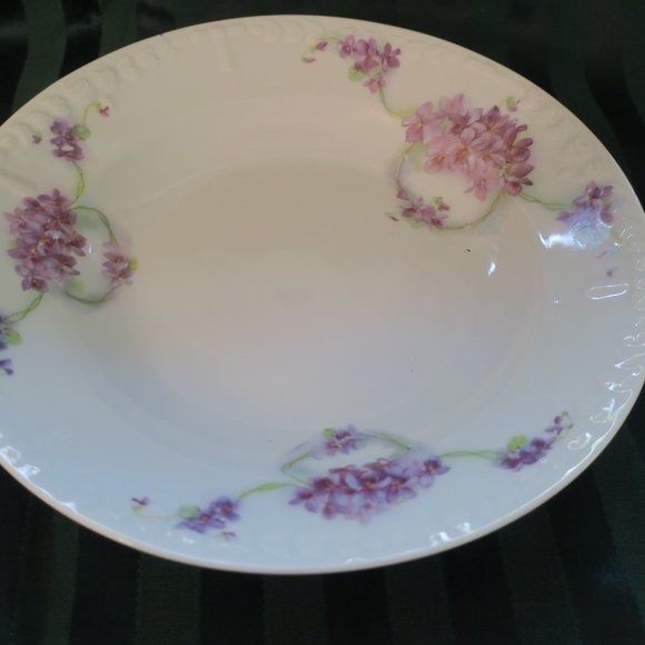 Vintage Floral Large Covered Serving Piece/Platter - Picture 8 of 12